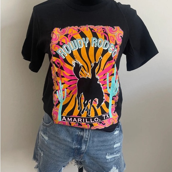 Rowdy Rodeo Tee - Picture 2 of 2